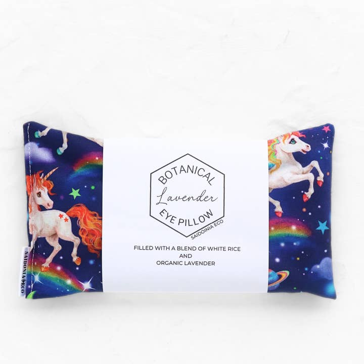 Organic Lavender Rice Eye Pillow ⋆ Unicorns for wholesale by SaidoniaEco