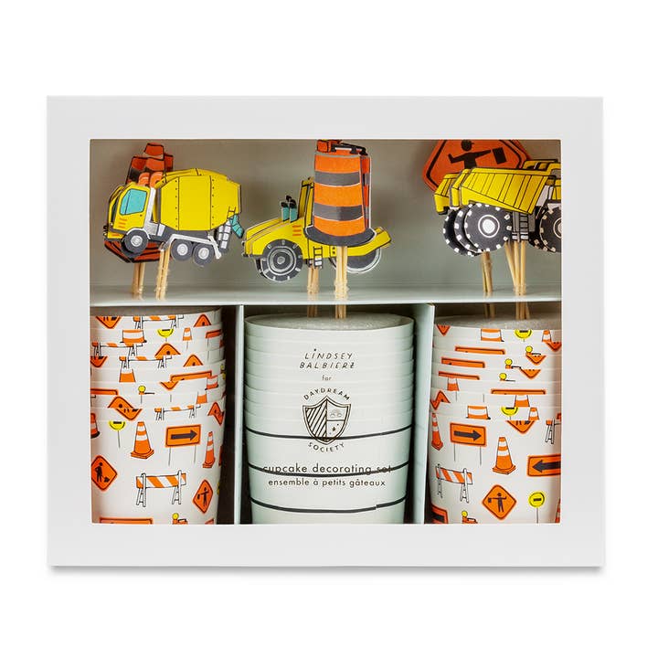 Under Construction Cupcake Decorating Set and other Purchase Wholesale party decorations. Free Returns & Net 60 Terms on Faire trending on Faire.