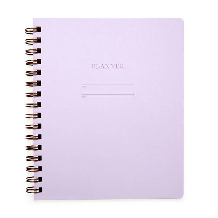 Planner - Lilac for wholesale by Shorthand Press