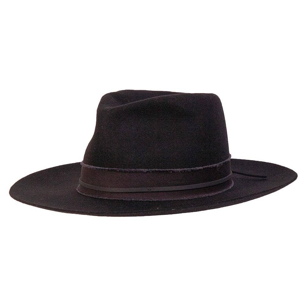 American Hat Makers - Wholesale Fedora - Unisex - Wide Brim Australian Wool Felt - Style Jawa1