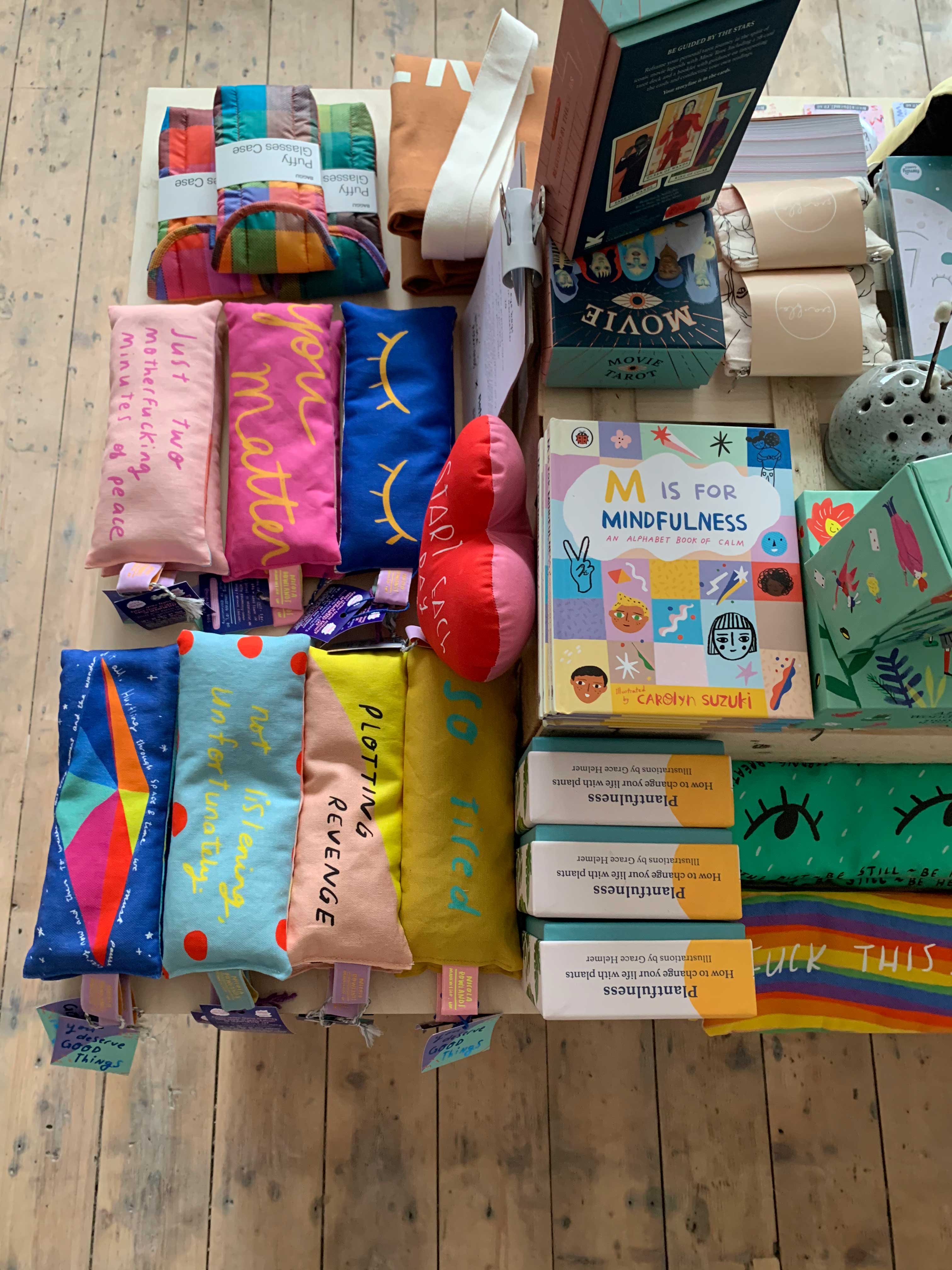 Nicola Rowlands - Wholesale Spa/Therapy Pillow - you matter lavender eyebag5