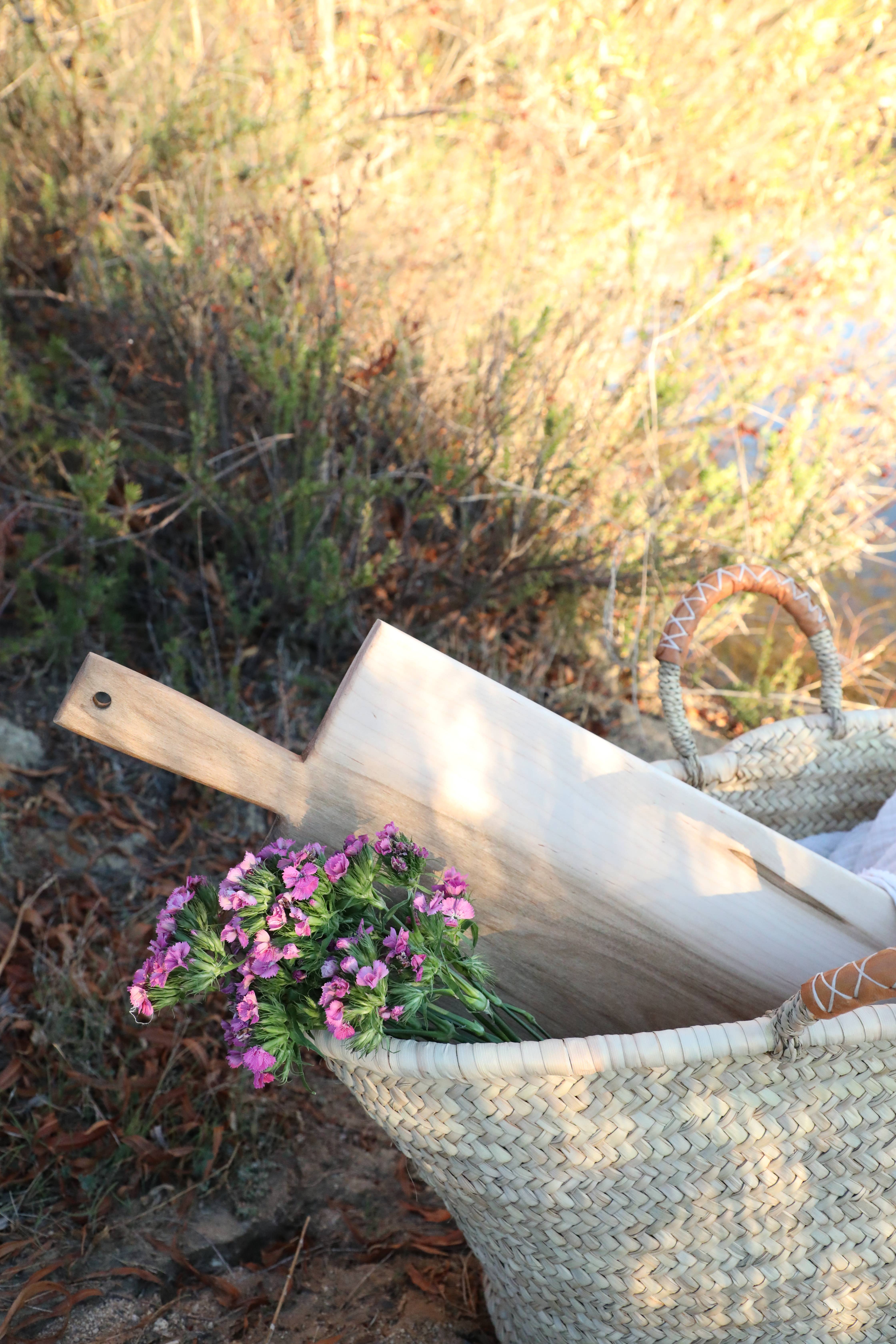 TimberFields Market - Vente Plateaux de service - Planche de service longue en érable3