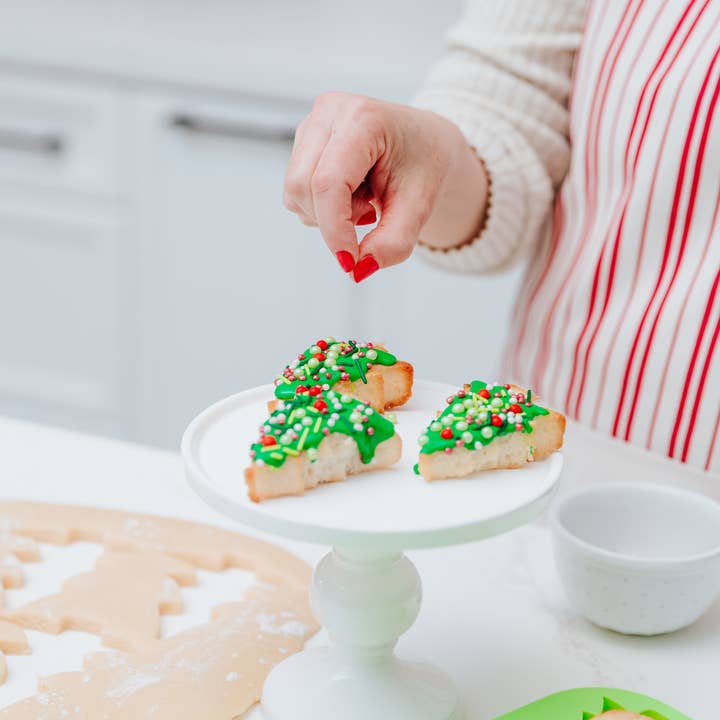 Handstand Kitchen - Wholesale Baking Dish - Festive Tree Baking Set – Cupcake Mold, Spatula & Cutter2