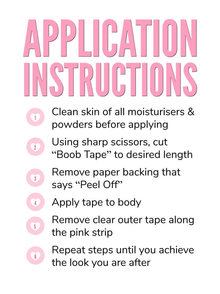 SECRET WEAPONS – Fita de moda/peito - Mulher por atacado – Fita Boob - Totalmente invisível (rolo de 16,4 pés)5