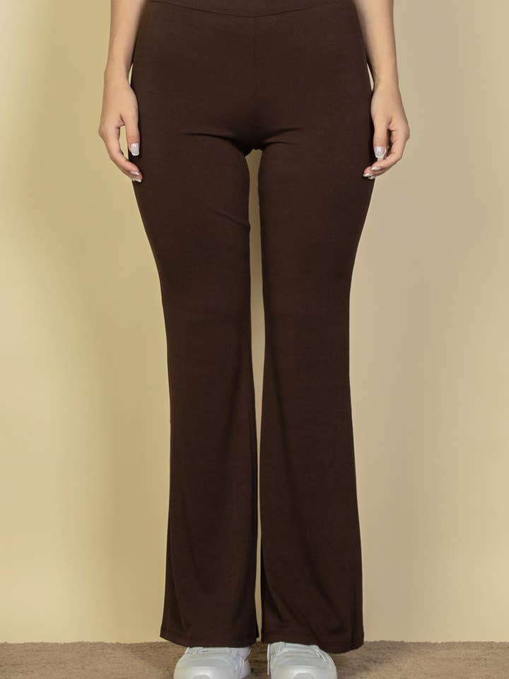 CAPELLA APPAREL - Wholesale Pants - Women's - High Waisted Flare Pants5