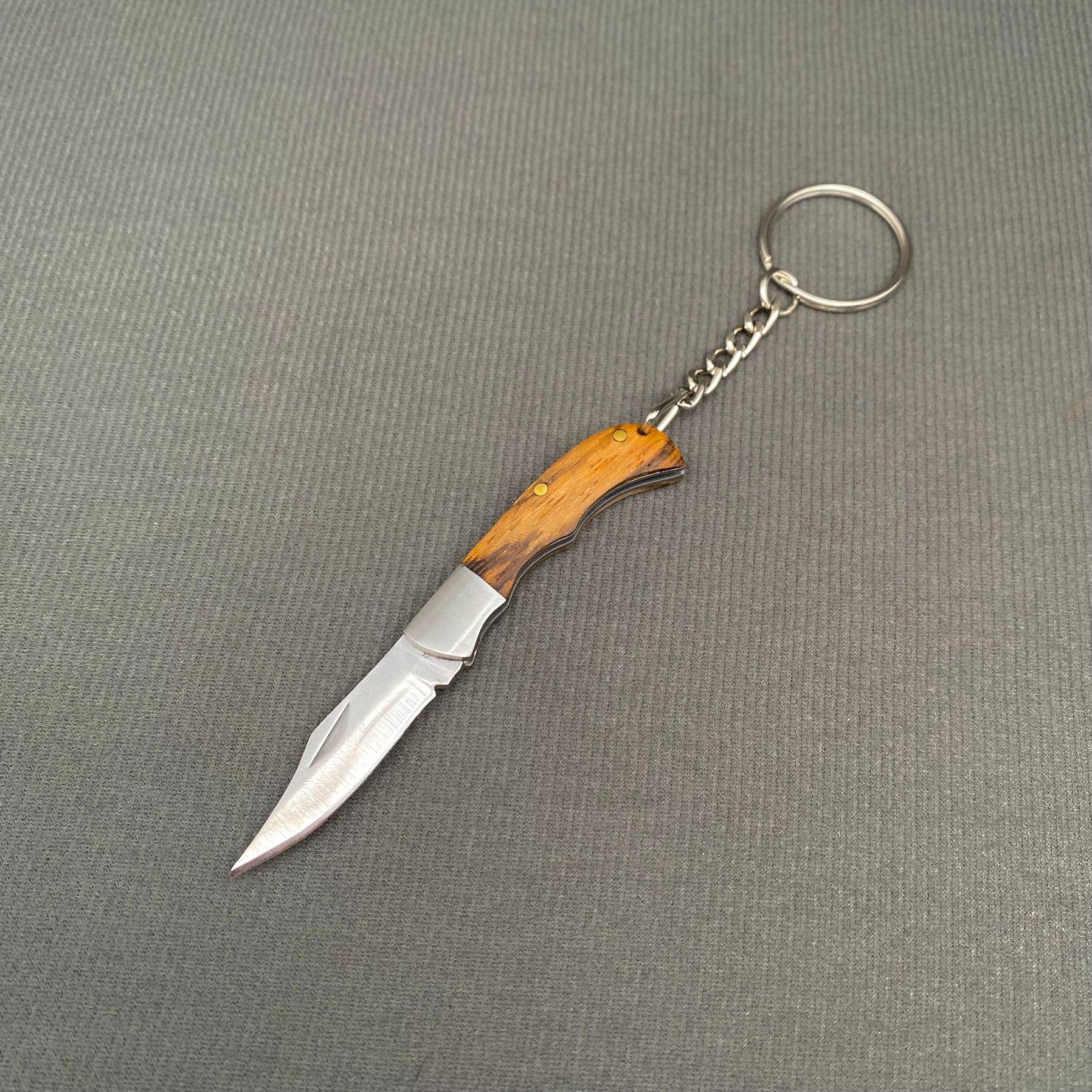 Mio Queena - Wholesale Pocket Knife/Holder - Wood & Acrylic Handle Foldable Stainless Steel Knife4