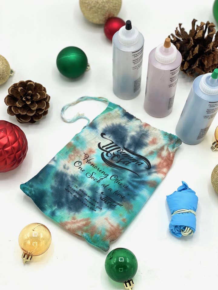 Mini Tie Dye Kit - Green Camo for wholesale by Momma Osa