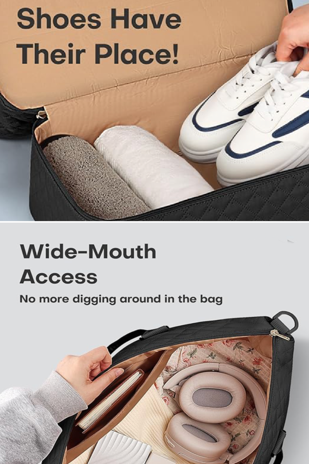 Embellish Your Life - Wholesale Weekender Bag - Women's - Upcycled Duffel Weekender Bag1