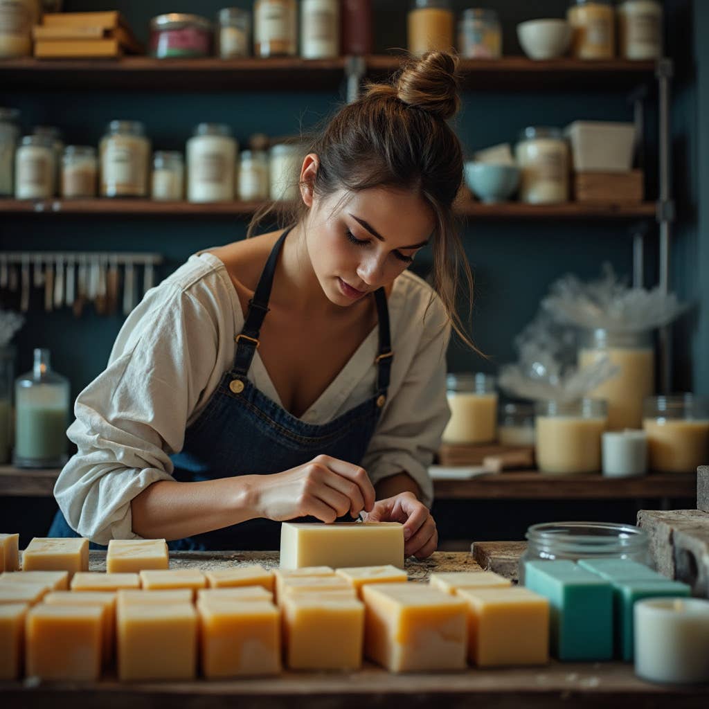 Priscila Leen Arts at Florida Soap Candle - Vente Pains de savon - Savon/bain à la lavande, local, savon en barre, savon doux, savon artisanal3