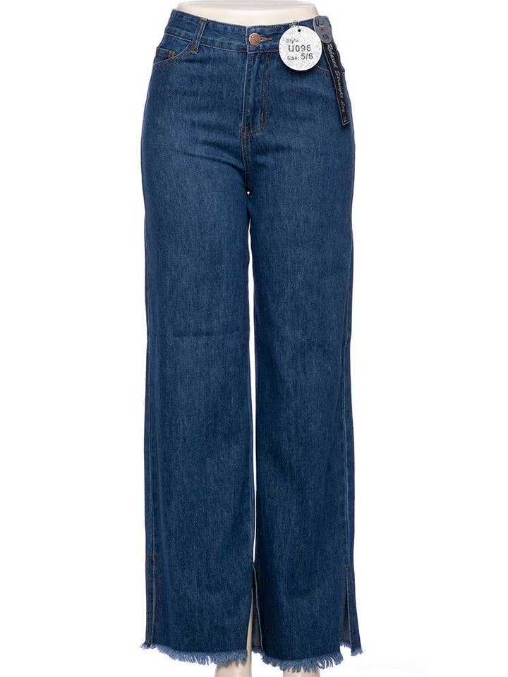 Taille haute coupe décontractée pour la vente par U Jeans