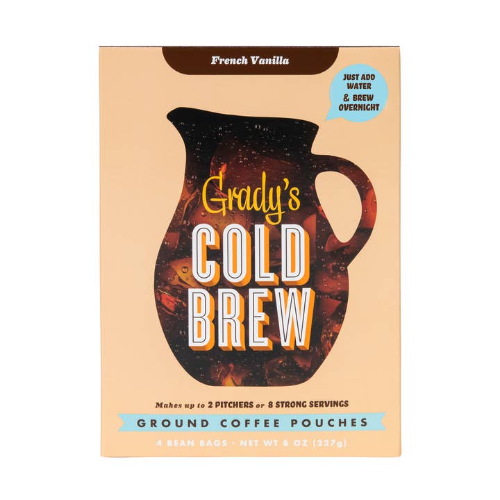 French Vanilla Bean Bag Box for wholesale by Grady's Cold Brew