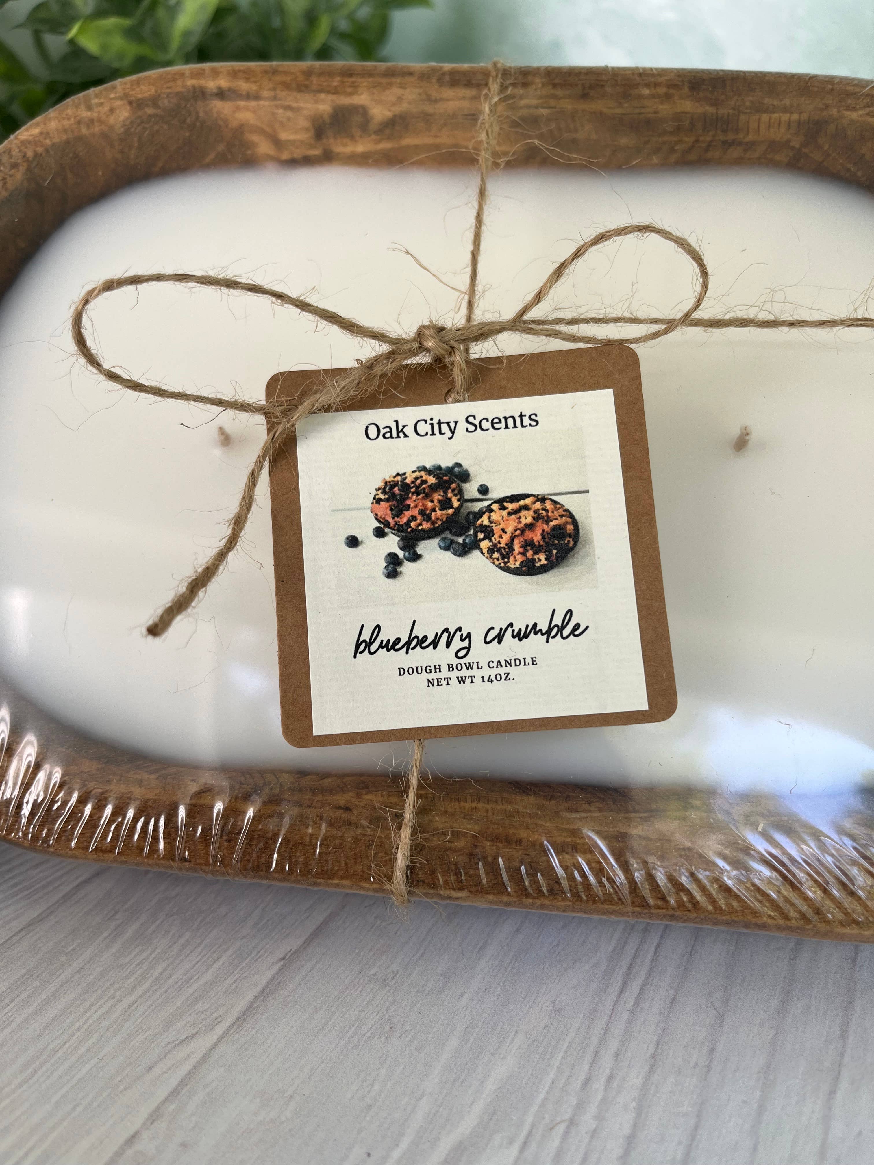 Oak City Scents - Wholesale Jar/Filled Candle -  Dough Bowl Candle 14 oz. Ready to Gift 11