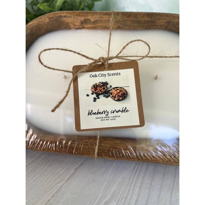 Oak City Scents - Wholesale Jar/Filled Candle - Dough Bowl Candle 14 oz. Ready to Gift 11