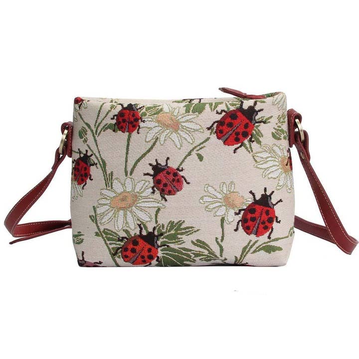 XB02-LDBD | LADYBUG CROSS BODY BAG PURSE HANDBAG for wholesale by SignareArt