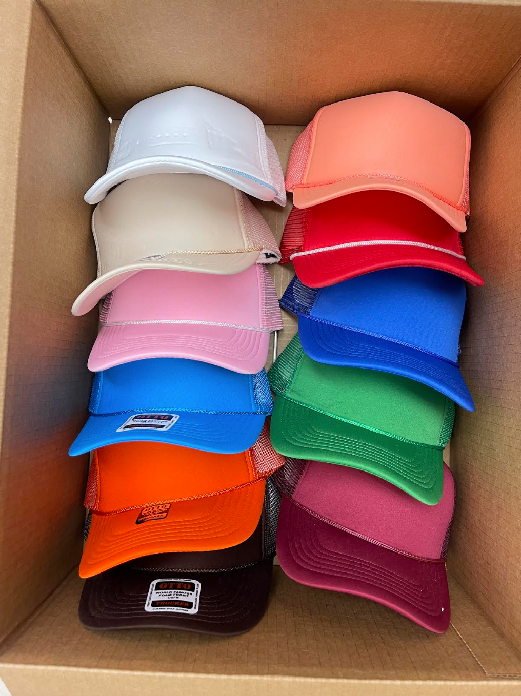 KENZKUSTOMZ - Wholesale Trucker Hat - Unisex - Foam & Canvas Trucker Hats - Blank1