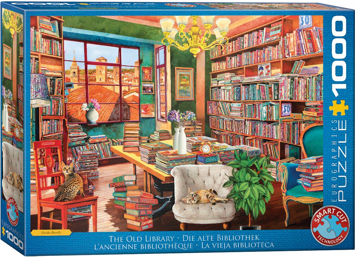 Eurographics Puzzles Europe - Wholesale Puzzle - Adult - The Old Library0