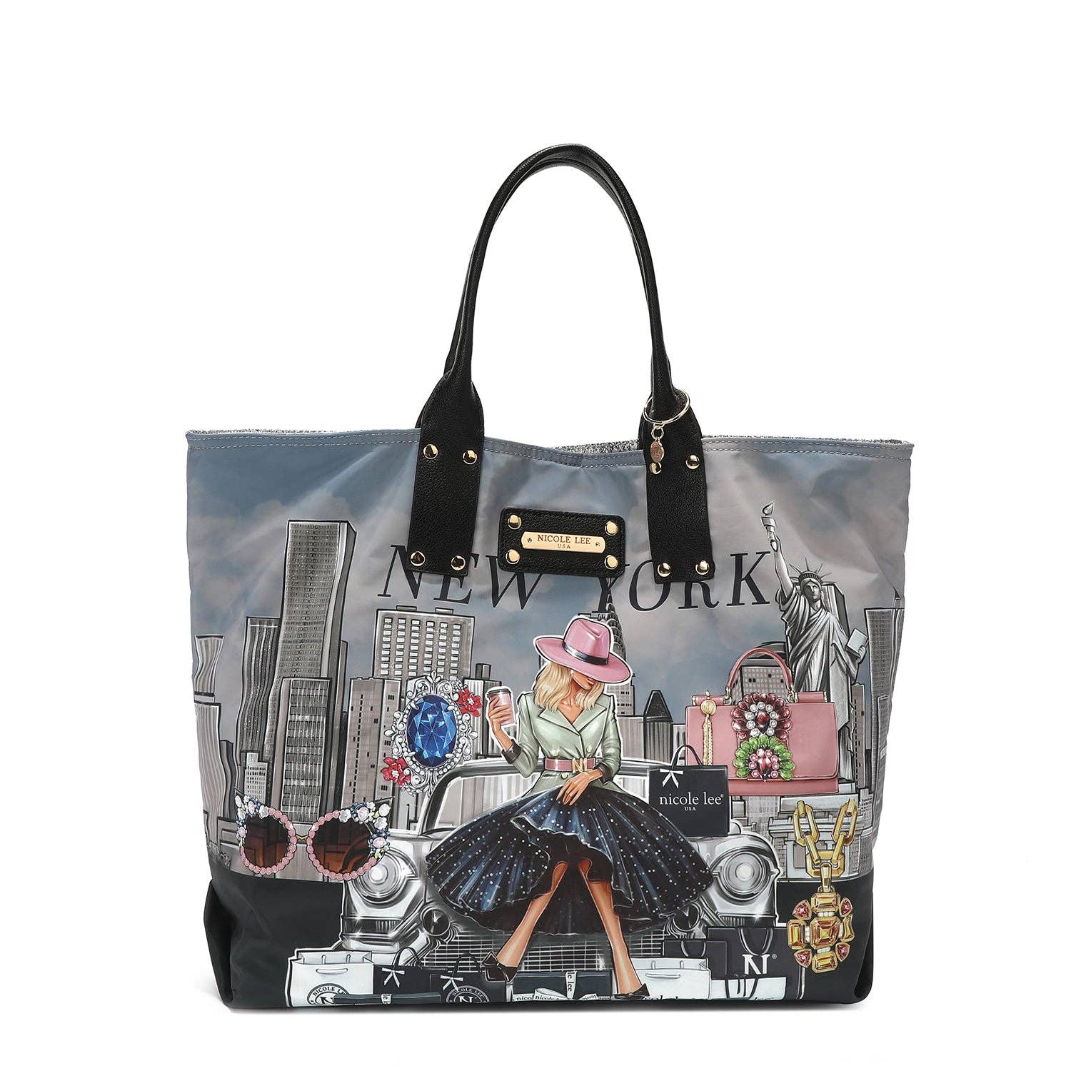 Nicole Lee - Venta al por mayor Bolsa de asa- Mujer - BOLSO SHOPPER REVERSIBLE0