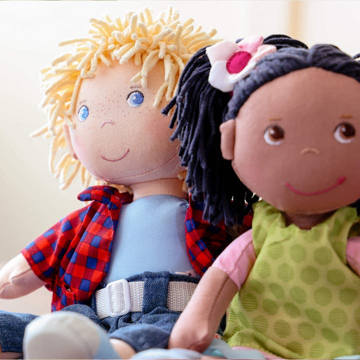 HABA USA - Wholesale Doll - Kids - Nick 12" Soft Doll – Plush First Doll for Kids