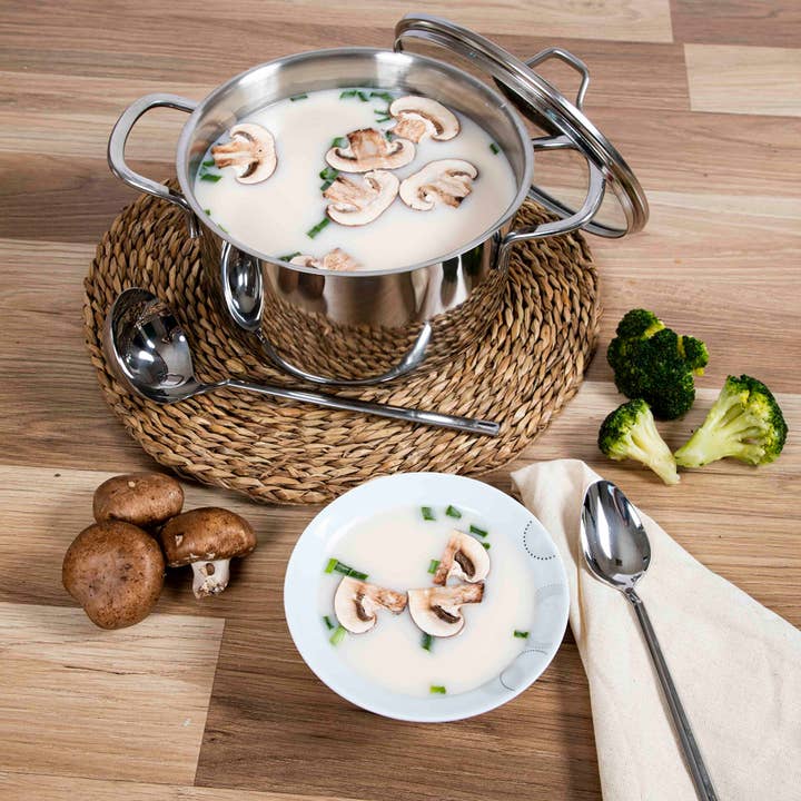 Biggbrands - Wholesale Cooking Pot - Serenk Modernist Stainless Steel Stock Pot (2 Options)7