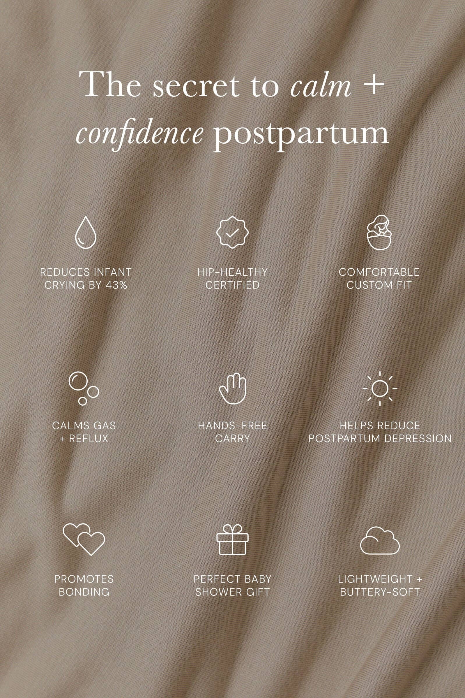 Solly Baby - Wholesale Baby Wrap/Sling - Oat Heritage Dot Wrap6