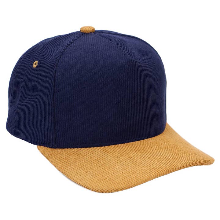 Cap Zone – wholesale Baseballkeps - Unisex – Premium tvåfärgad baseballkeps i manchestertyg3