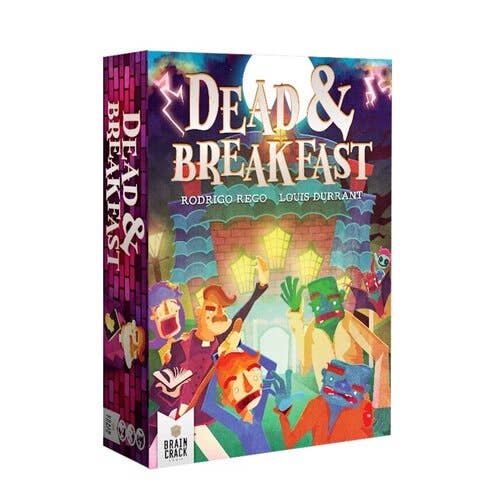 Dead & Breakfast | Board Game for 2-4 Players for wholesale by Braincrack Games