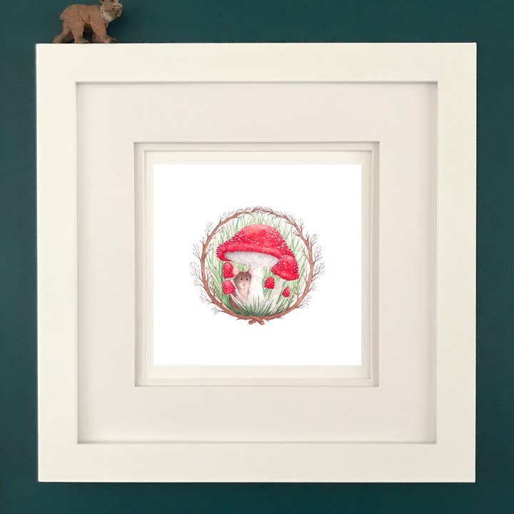 Little Bear Illustration - Wholesale Art Print - Oh So Quiet Fine Art Print1