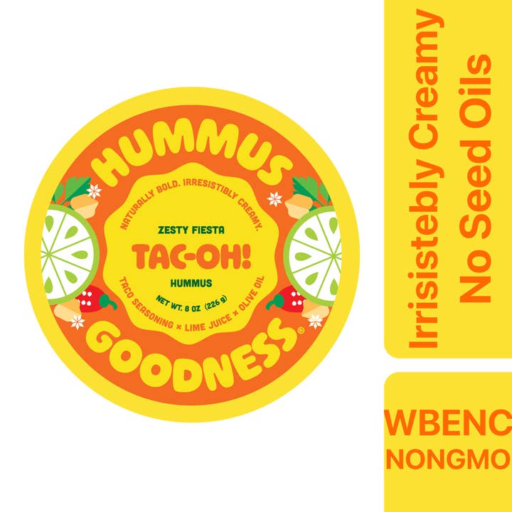 Hummus Goodness - Wholesale Dip - TAC-OH! HUMMUS - No shipping 12/18/25-1/2/263