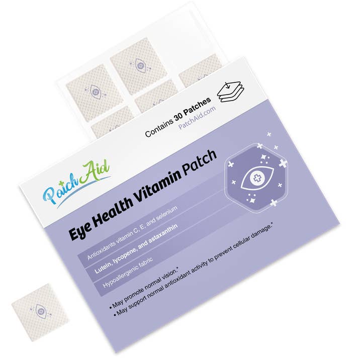 PatchAid - Wholesale Oral Supplement/Vitamin - Eye Health Vitamin Patch - Vision Support & Antioxidants6