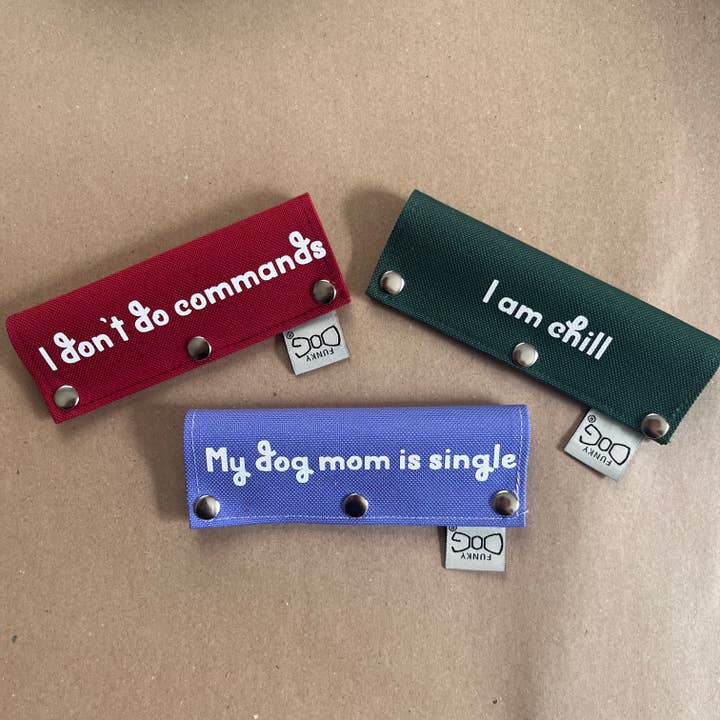 FUNKY DOG - Wholesale Pet leash – Dog - Lead Sleeve with Funny Sayings – Customizable & Eye-Catching5