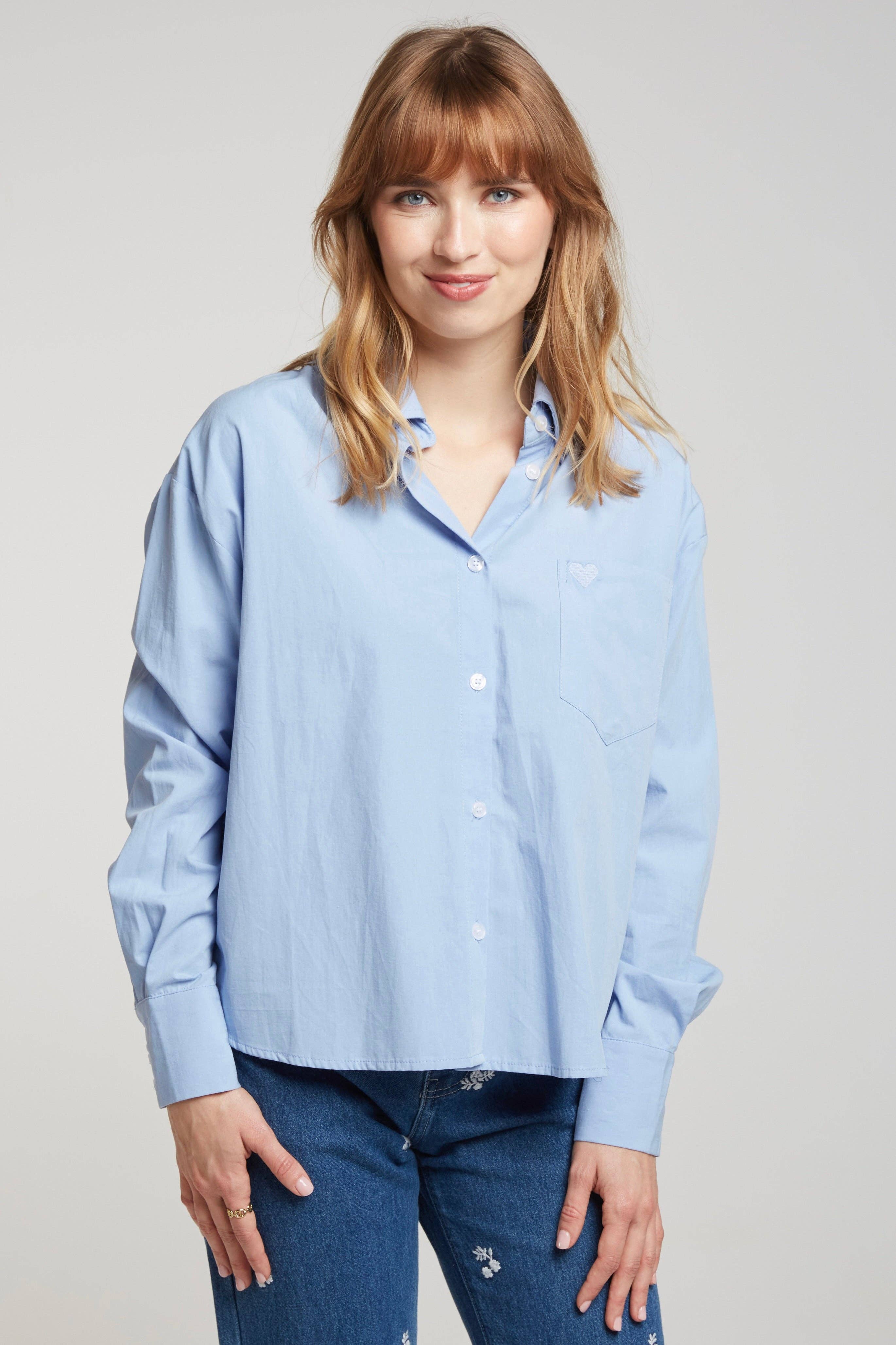 Andy & Lucy - Vente Chemise – femme - COEUR - Chemise oversized en coton1