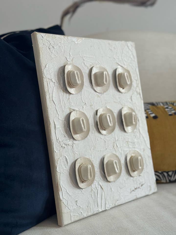 Blonde cowboys 12x18 for wholesale by Susie Stokes Gibson Art & Design