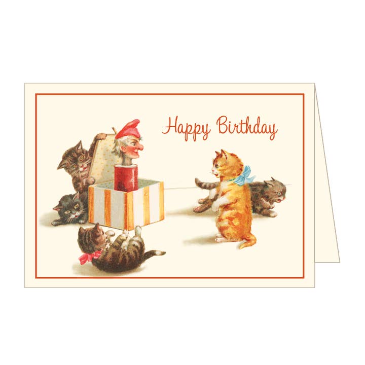 Penny Puzzle - Wholesale Birthday Card - HAPPY BIRTHDAY greeting card Jack-in-a-Box