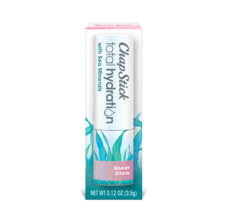 Best Beauty Group - Vente Baumes à lèvres - CHAPSTICK Total Hydration Minéraux Marins Éclat Transparent Baume à Lèvres Teinté5