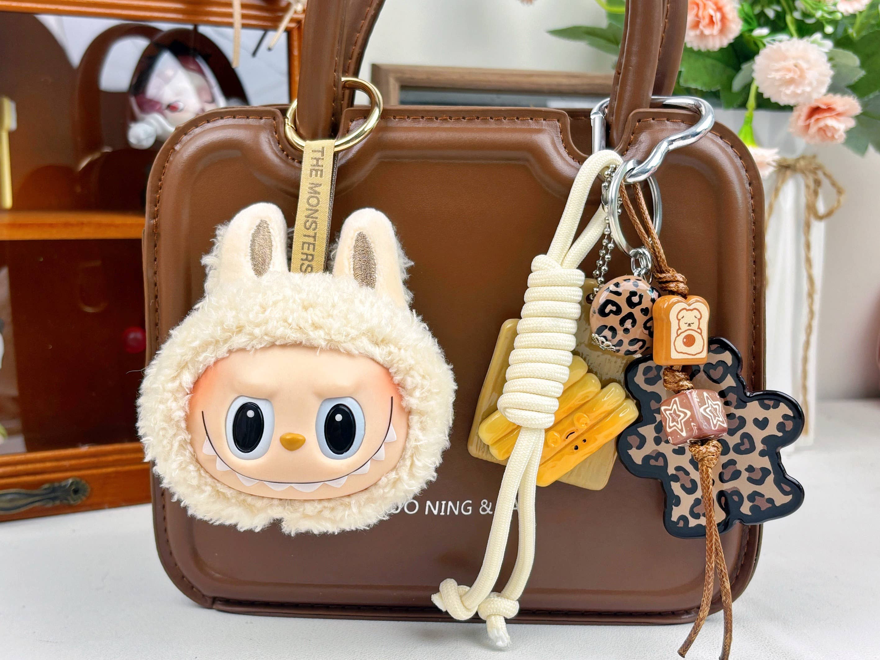 Lilyrosy（Duty free) - Wholesale Keychain - Women's - Hot-Selling La bubu Plush Keychain for Girls – Bag Charm18