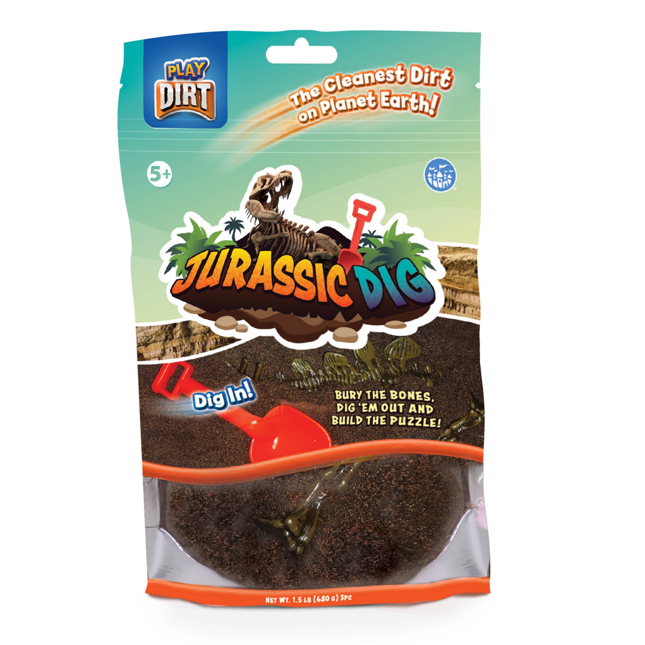 Play Visions - Wholesale Toy Set - Kids - Jurassic Dig Play Dirt3