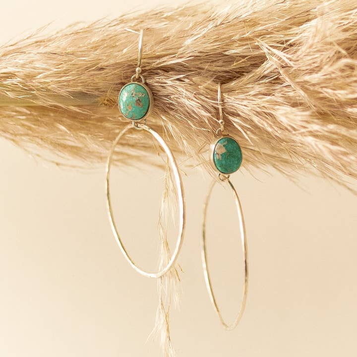 Pendientes de Aro Agua Blanca para venta al por mayor de Indie Rae