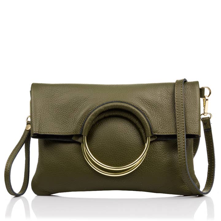 FIRENZE ARTEGIANI - Wholesale Shoulder Bag - Women's - Corinna Shoulder bag women.Genuine leather Dollaro7