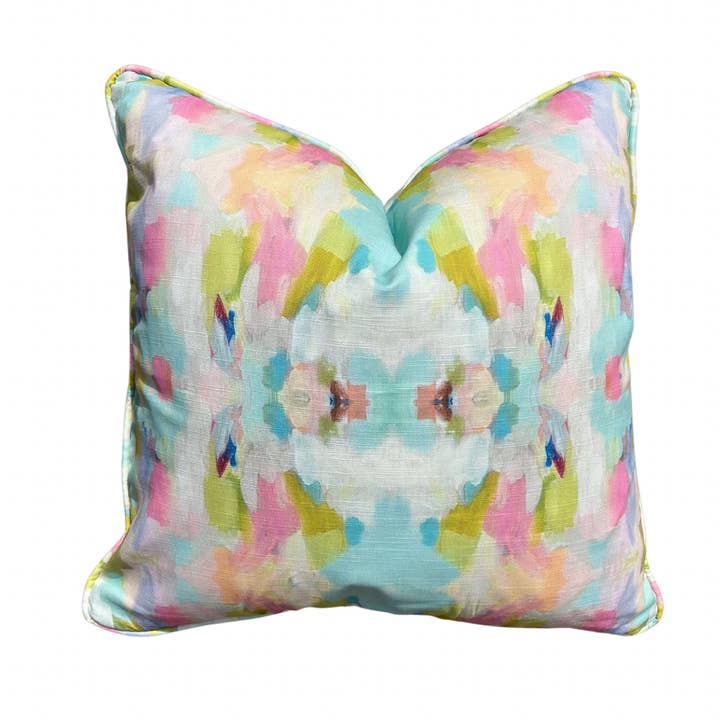 “Spring Fever” Sqaure Pillow for wholesale by MK Decker Designs