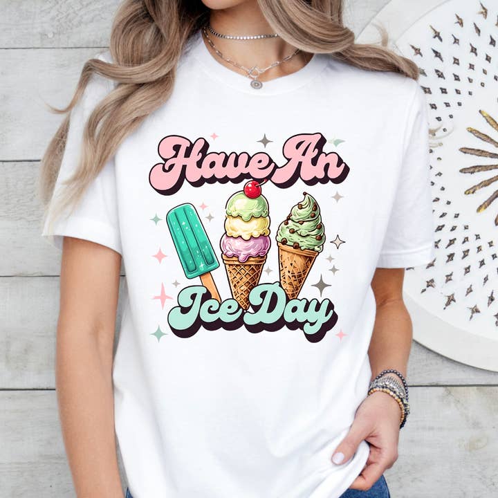Camiseta Gráfica de Verano "Have An Ice Day" para venta al por mayor de Londas Tees and Tumblers