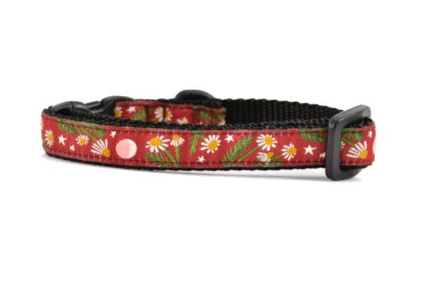 six point pet - Wholesale Pet Collar - Cat - Chamomile-Burgundy6