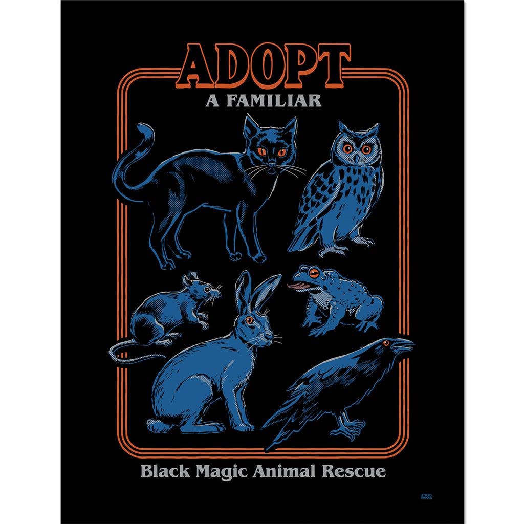 Pyramid International – wholesale Art print – Steven Rhodes (Adopt A Familiar) Art Print0