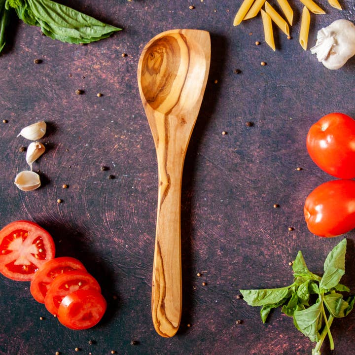 Vesper & Vine - Wholesale Kitchen Spoon - Olive Wood Cooking Spoon