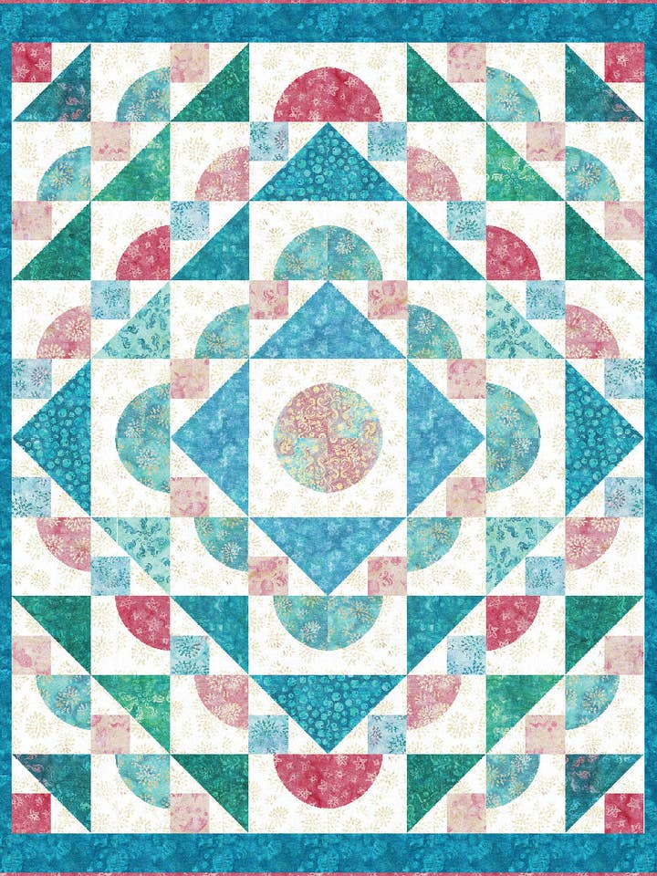 Water Ripples - Pattern | Fabric Kit for wholesale by The Whimsical Workshop