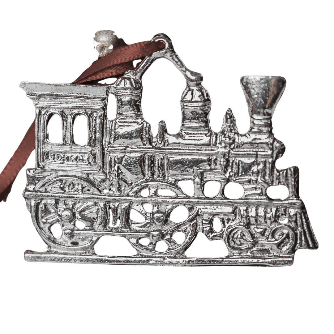 House of Morgan Pewter - Wholesale Ornament - Handmade Train Ornament - Polar Express Gift2