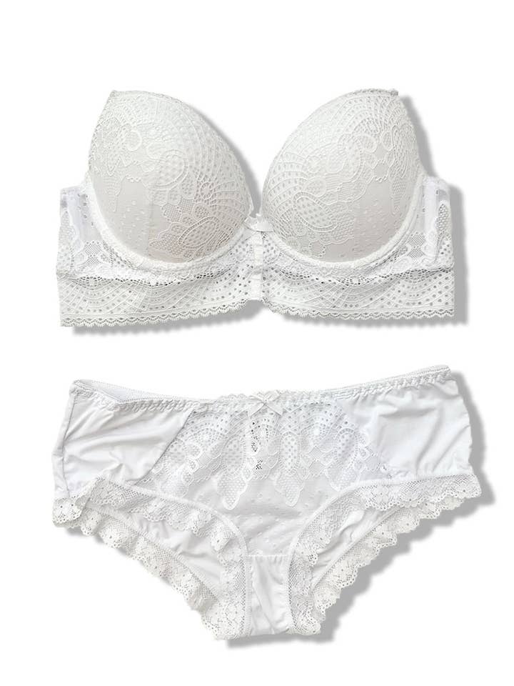 Belle Com'Elle - Wholesale Lingerie Set - Women's - Cup C Bra and Panty Set/AZ160133