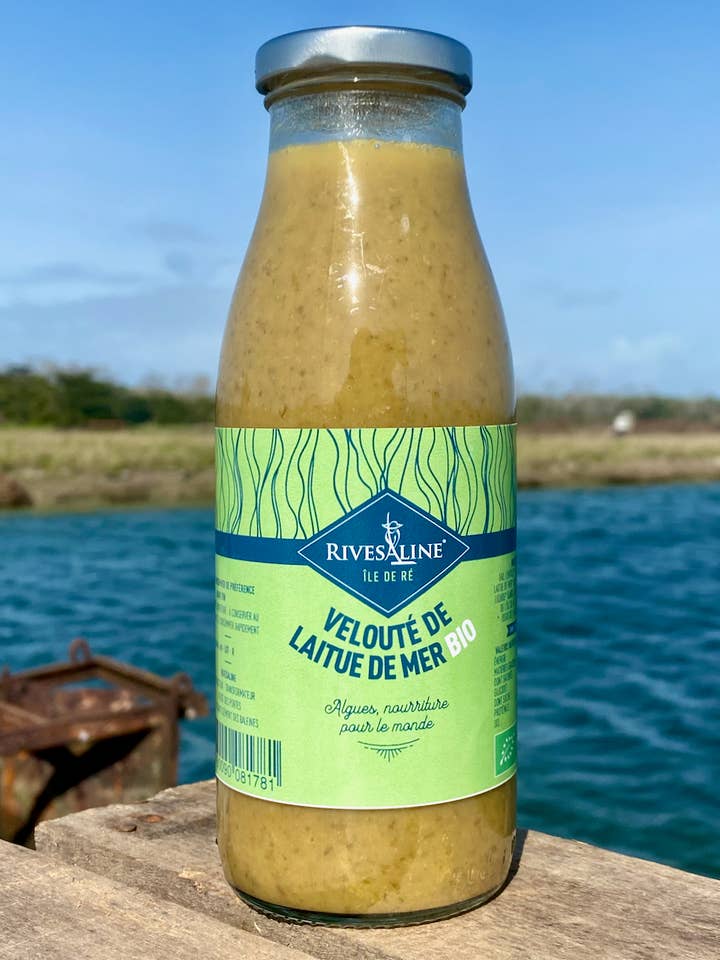 Zuppa cremosa biologica di lattuga di mare 500 ml per la vendita all'ingrosso da parte di rivesaline