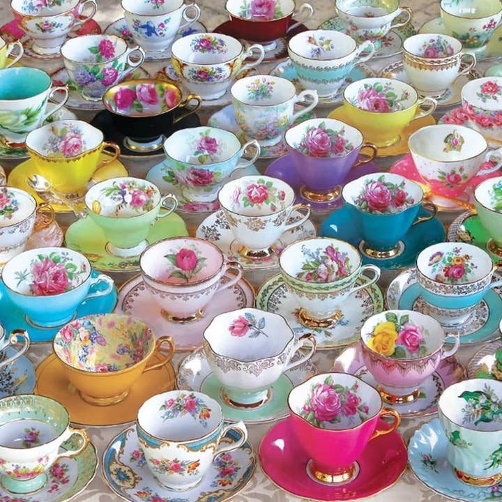 All Little Cute Things - Wholesale Tea Set - Mismatched teacups for Spring Tea party, Event Planner