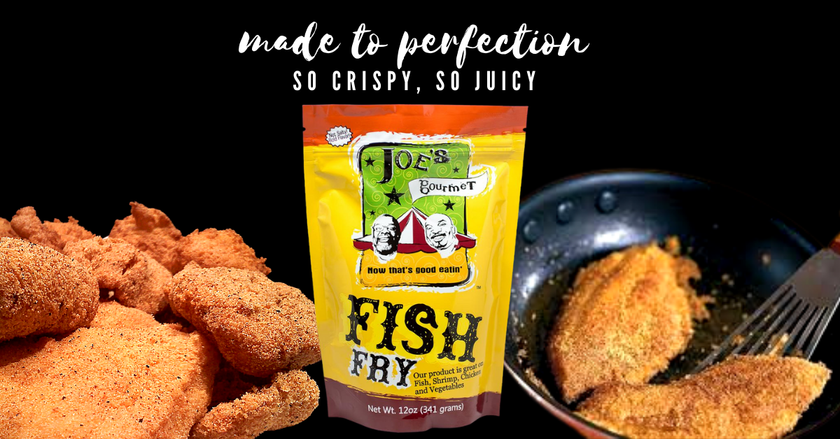 Joe’s Gourmet - Wholesale Dried Spice Mix - Joes Gourmet Fish Fry Seasoning Mix (6-packs)6