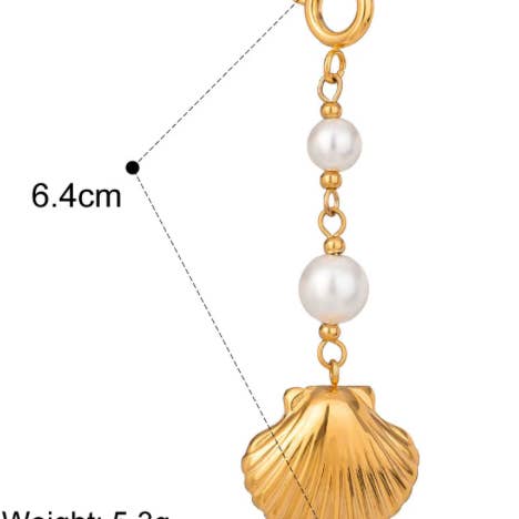 HoopLa - Wholesale Pendant/Charm Necklace - Bikini Charms- Clip On - Stainless Steel - 7